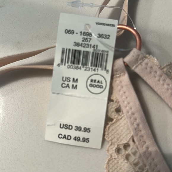 Bralette, floral cream - Picture 3 of 4